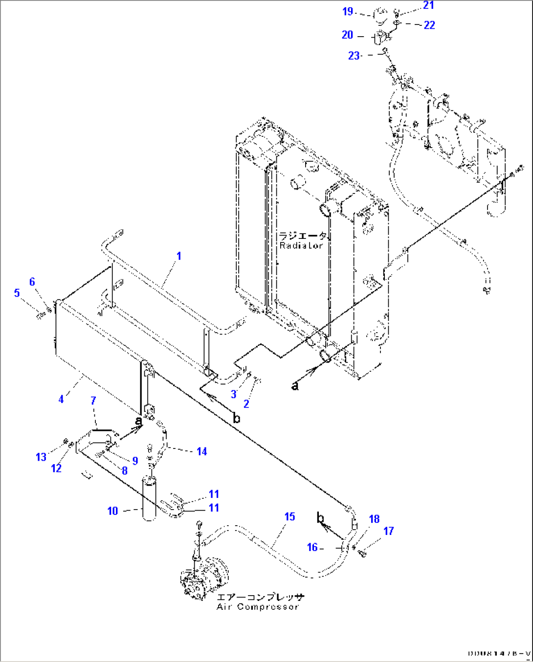 Radiator, Air Conditioner Condenser Unit Mounting (#70452-)