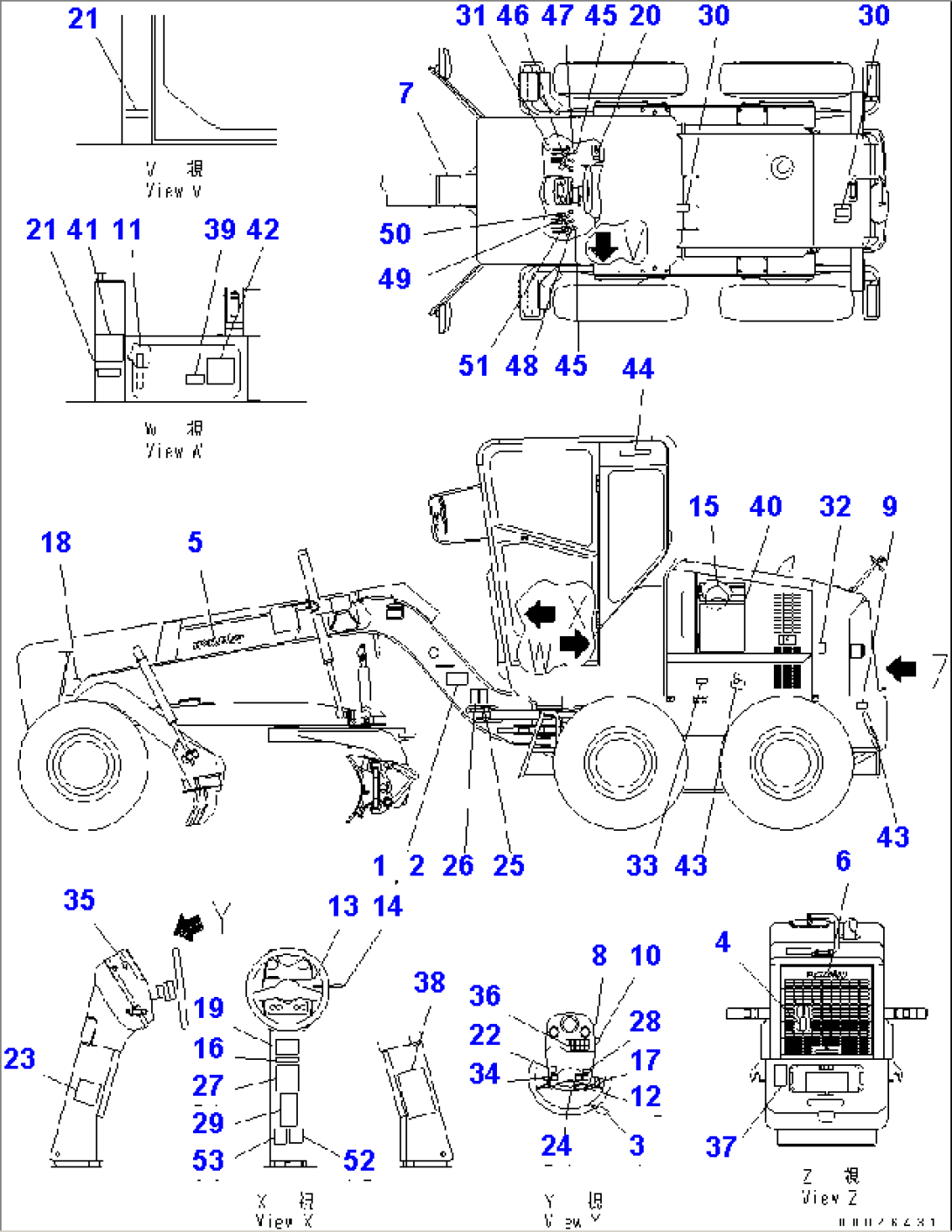 MARKS AND PLATES (JAPANESE)(#6001-)