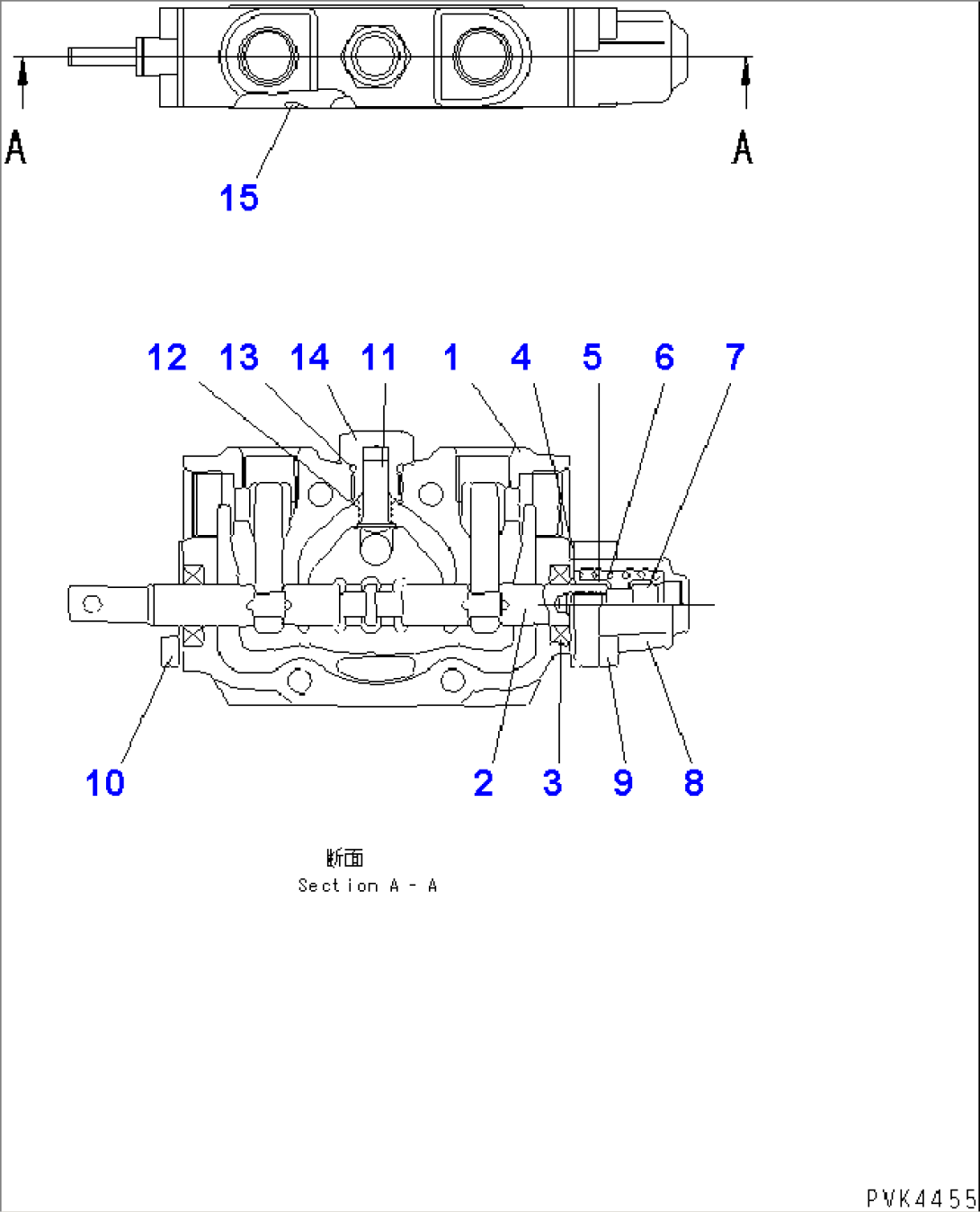 MAIN VALVE (FOR DUMP)