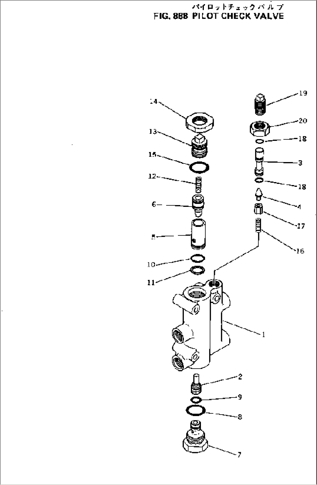 PILOT CHECK VALVE