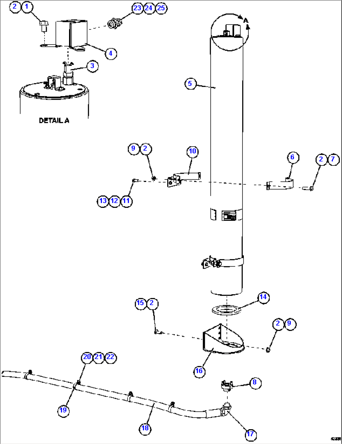 STEERING ACCUMULATOR INSTALLATION