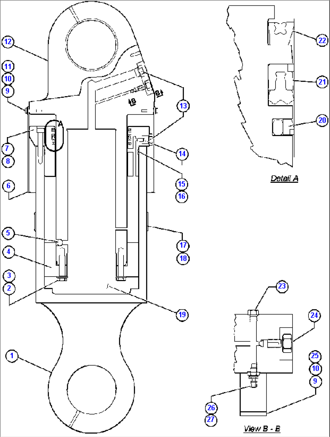 REAR SUSPENSION ASSEMBLY (EH3801)