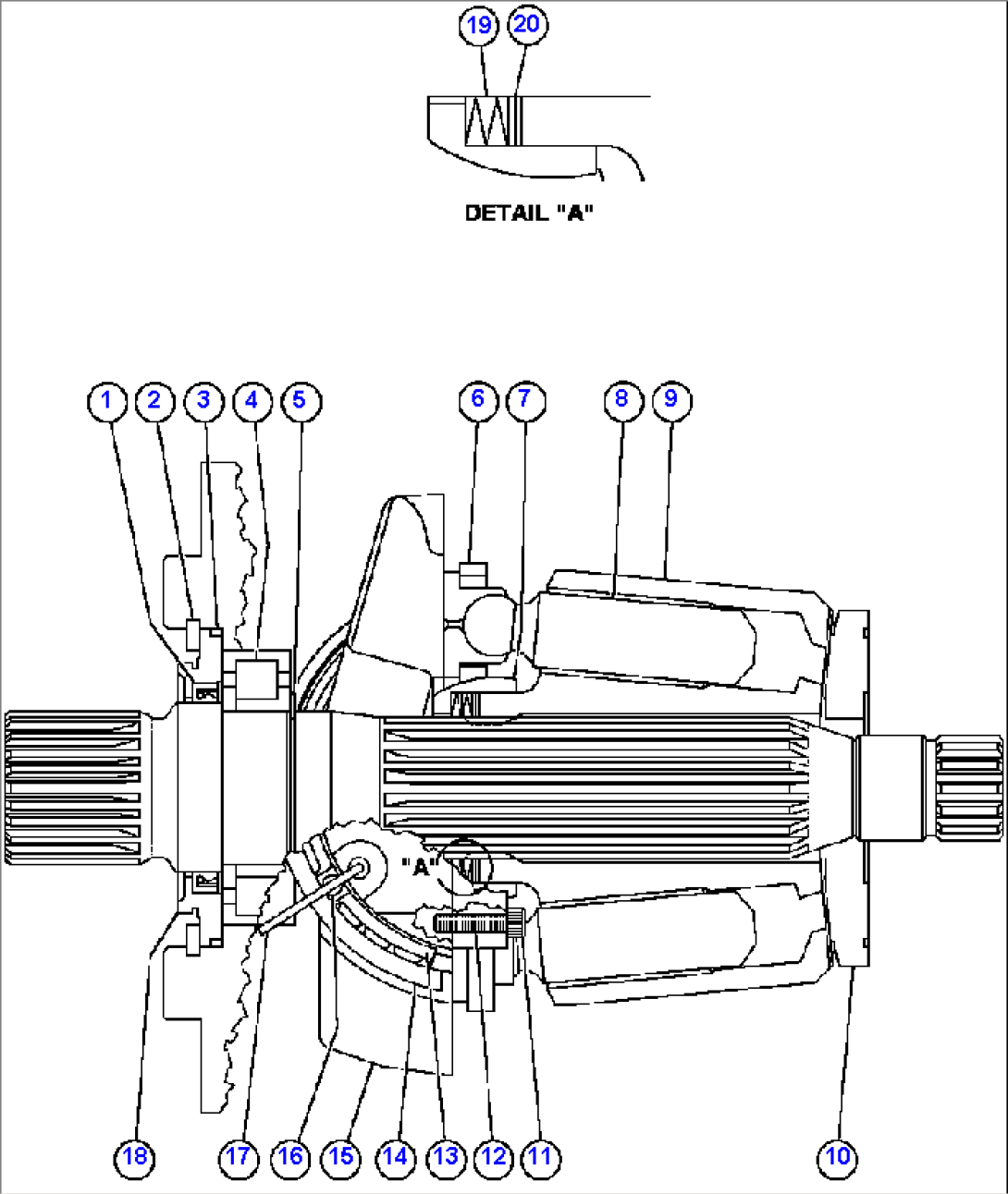 ROTARY PUMP ASSEMBLY (BF1614)