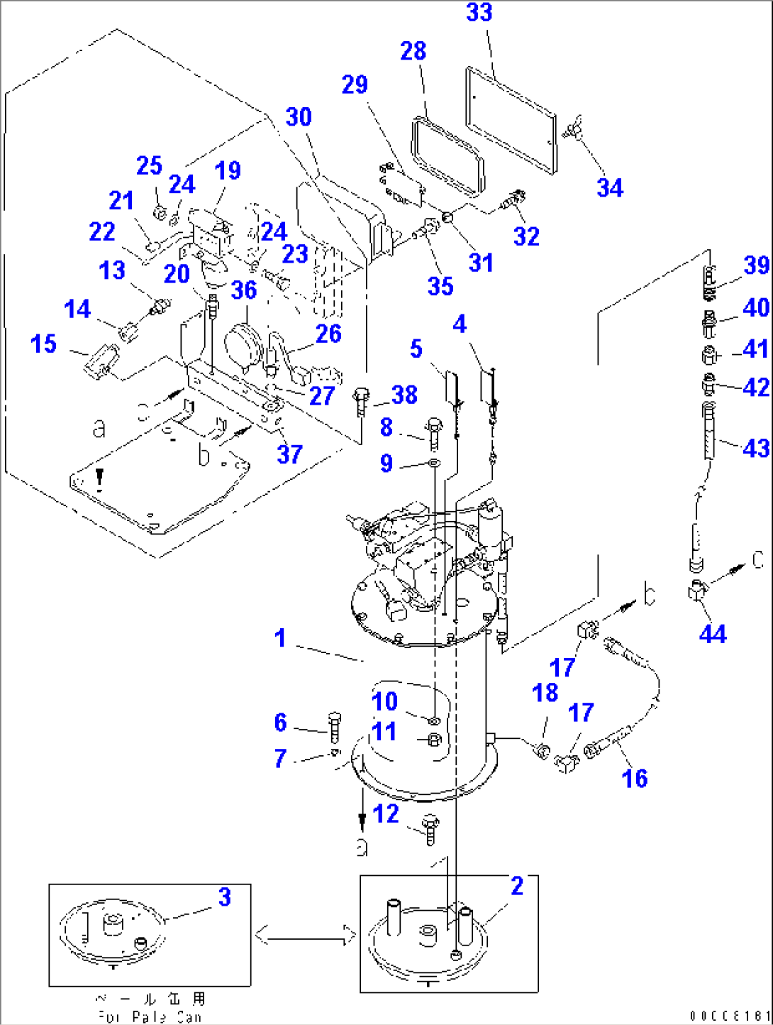 AUTO GREASE (GREASE PUMP)(#50011-)