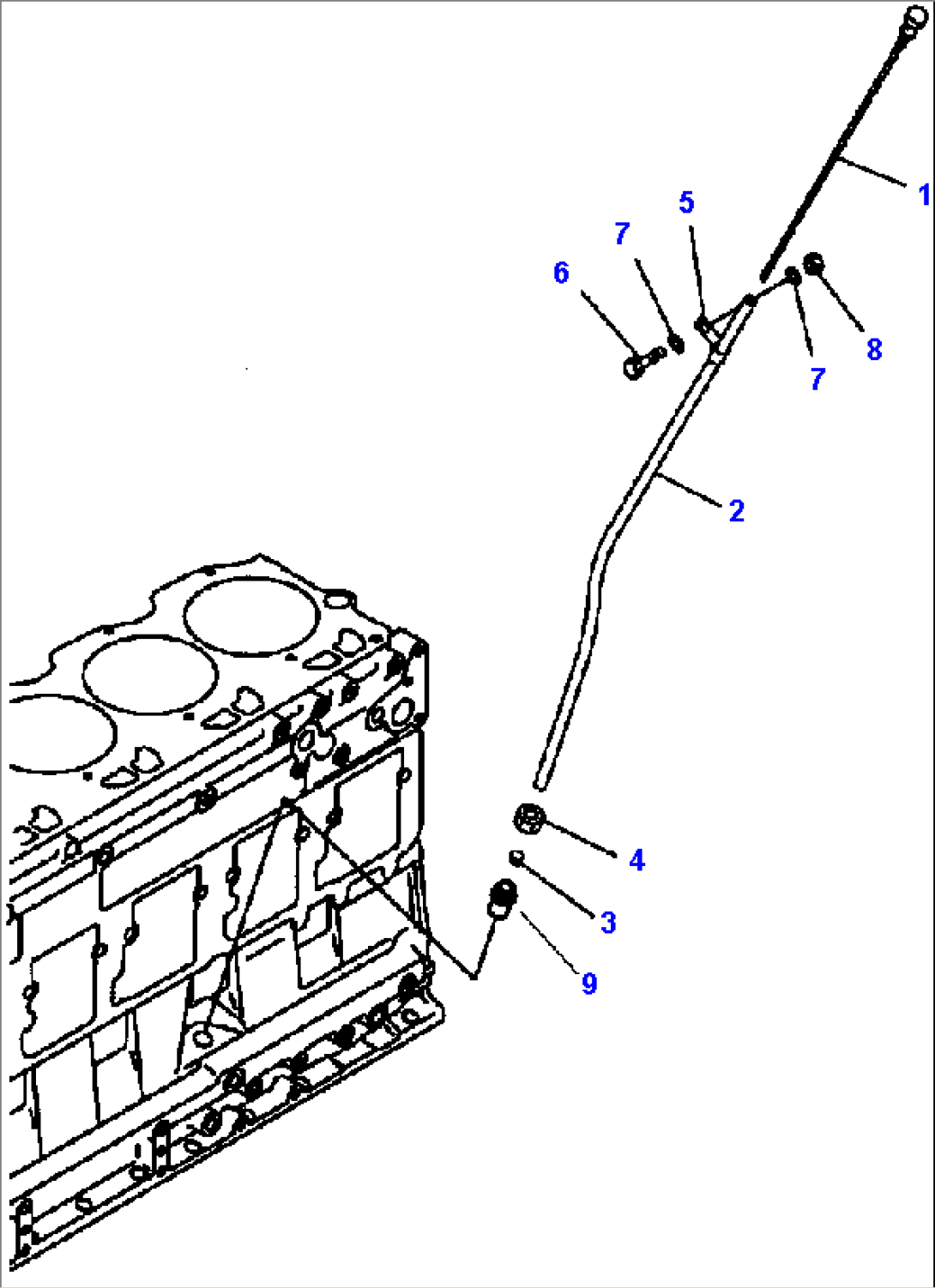FIG. A2110-B3M5 OIL LEVEL GAUGE