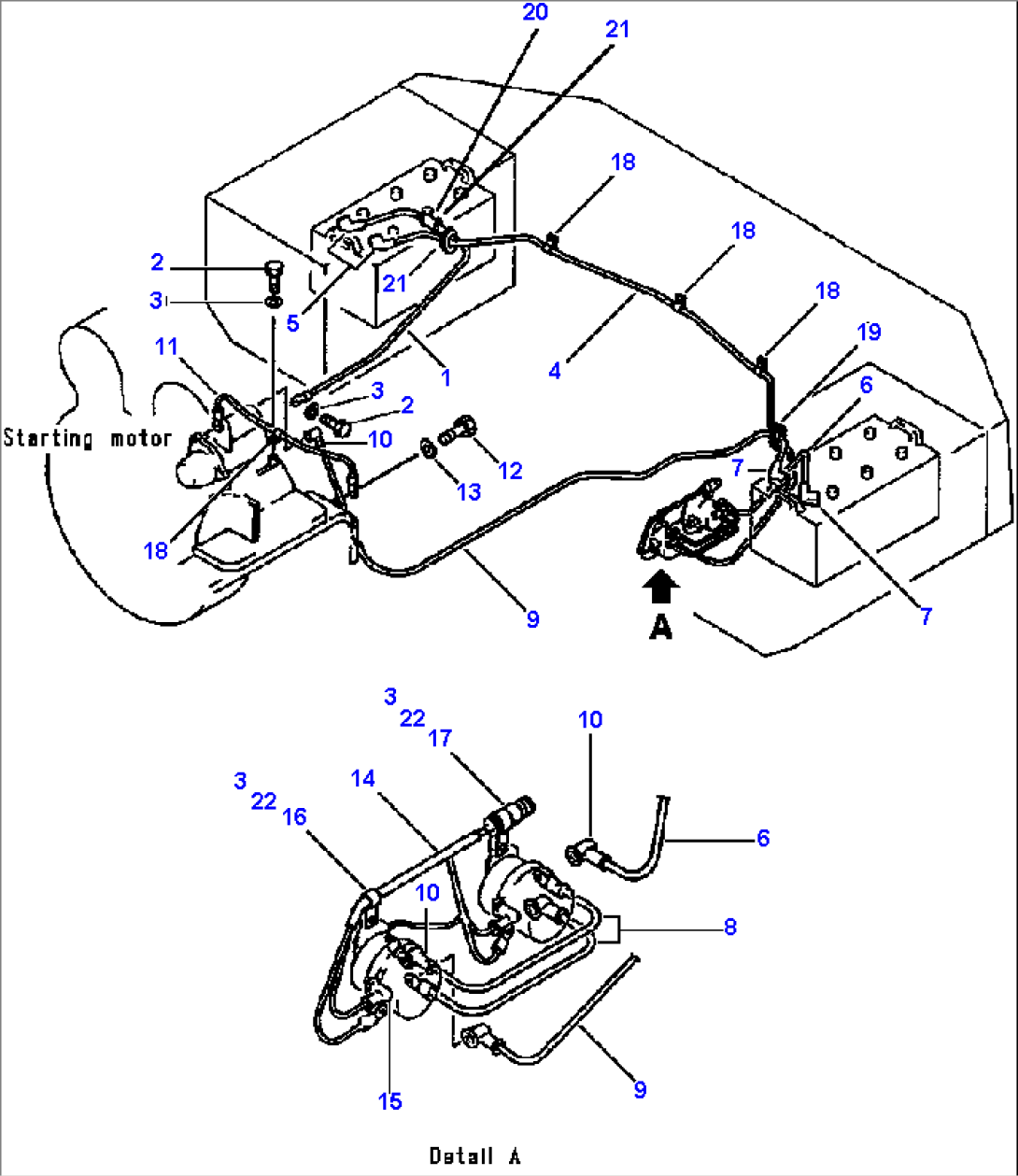 ELECTRICAL SYSTEM BATTERY LINE