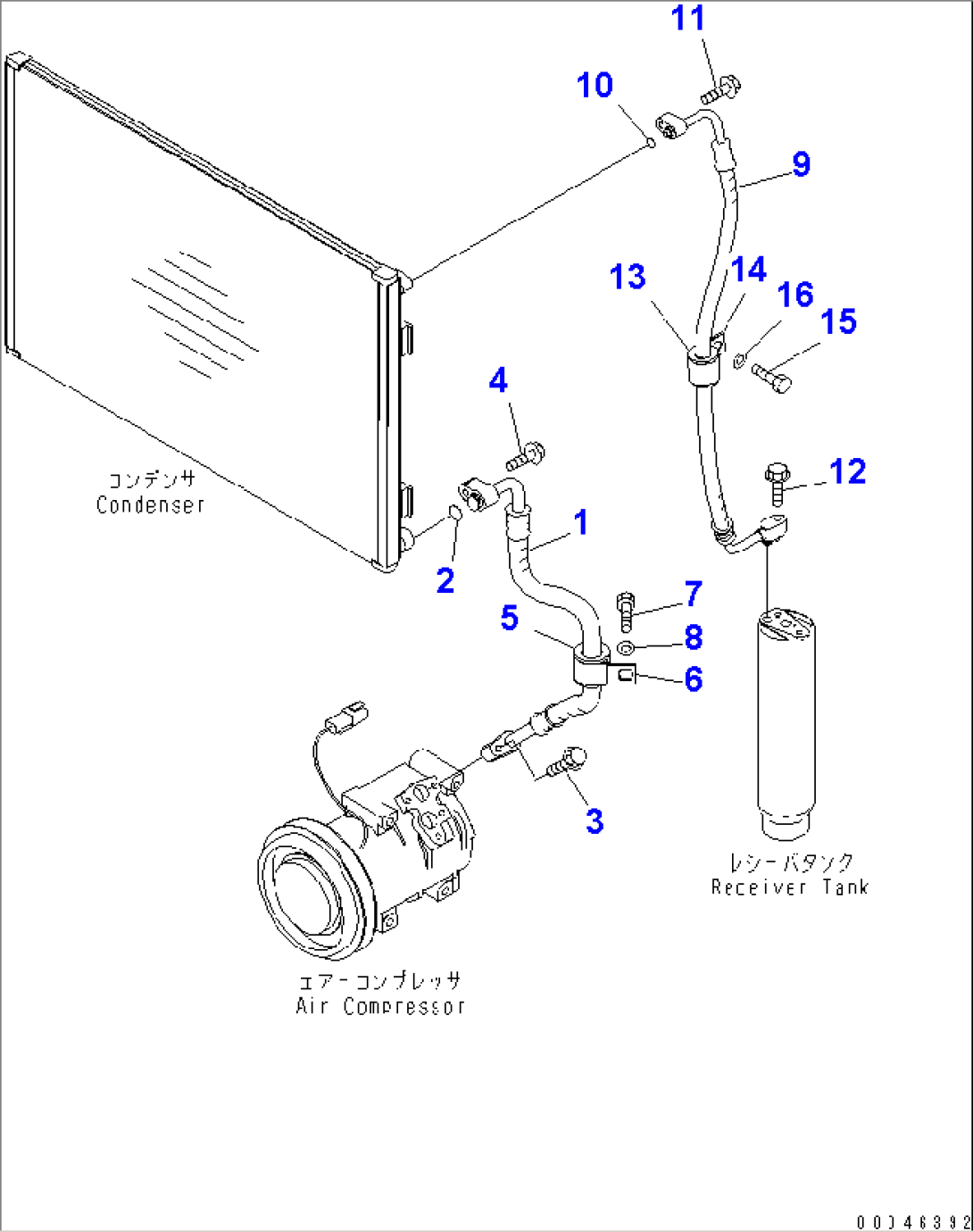 AIR CONDITIONER (DISCHARGE LINE)
