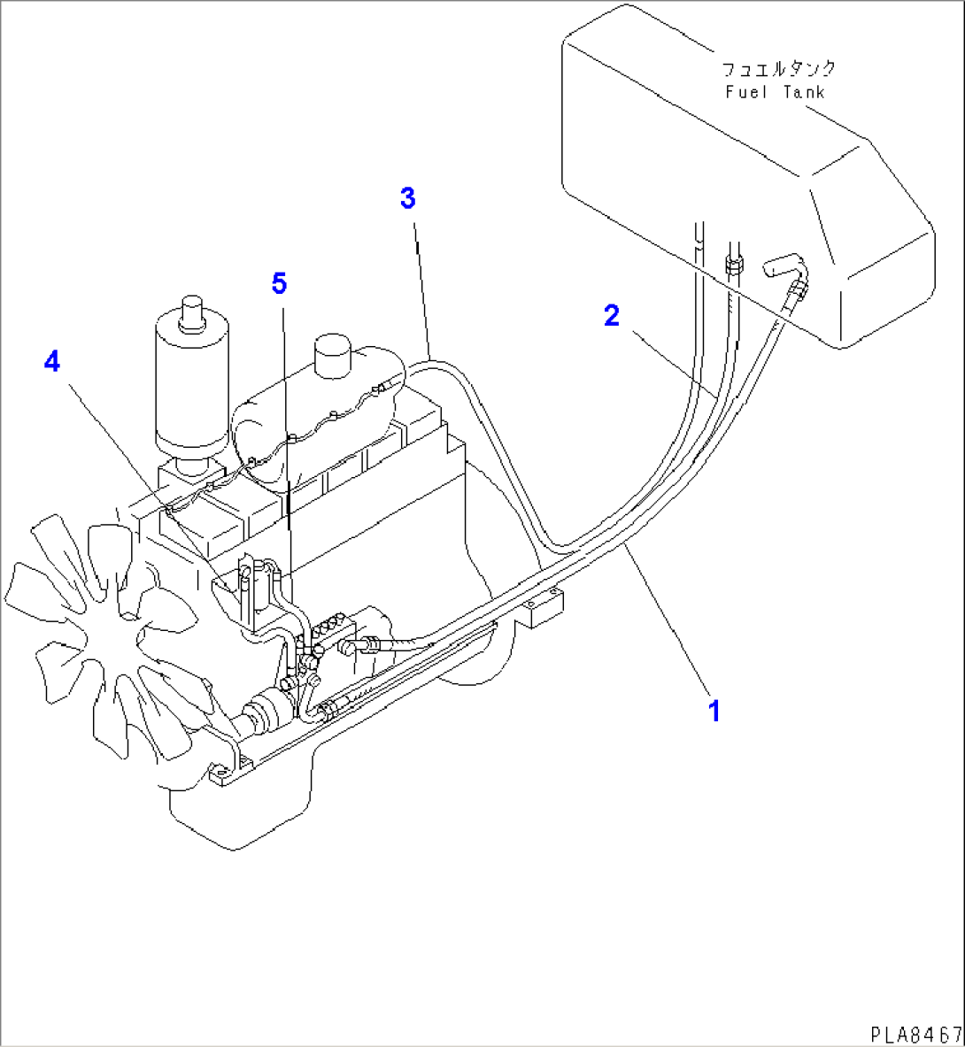 PERIODICAL REPLACEMENT CRITICAL PARTS (1/2) (FUEL HOSE)