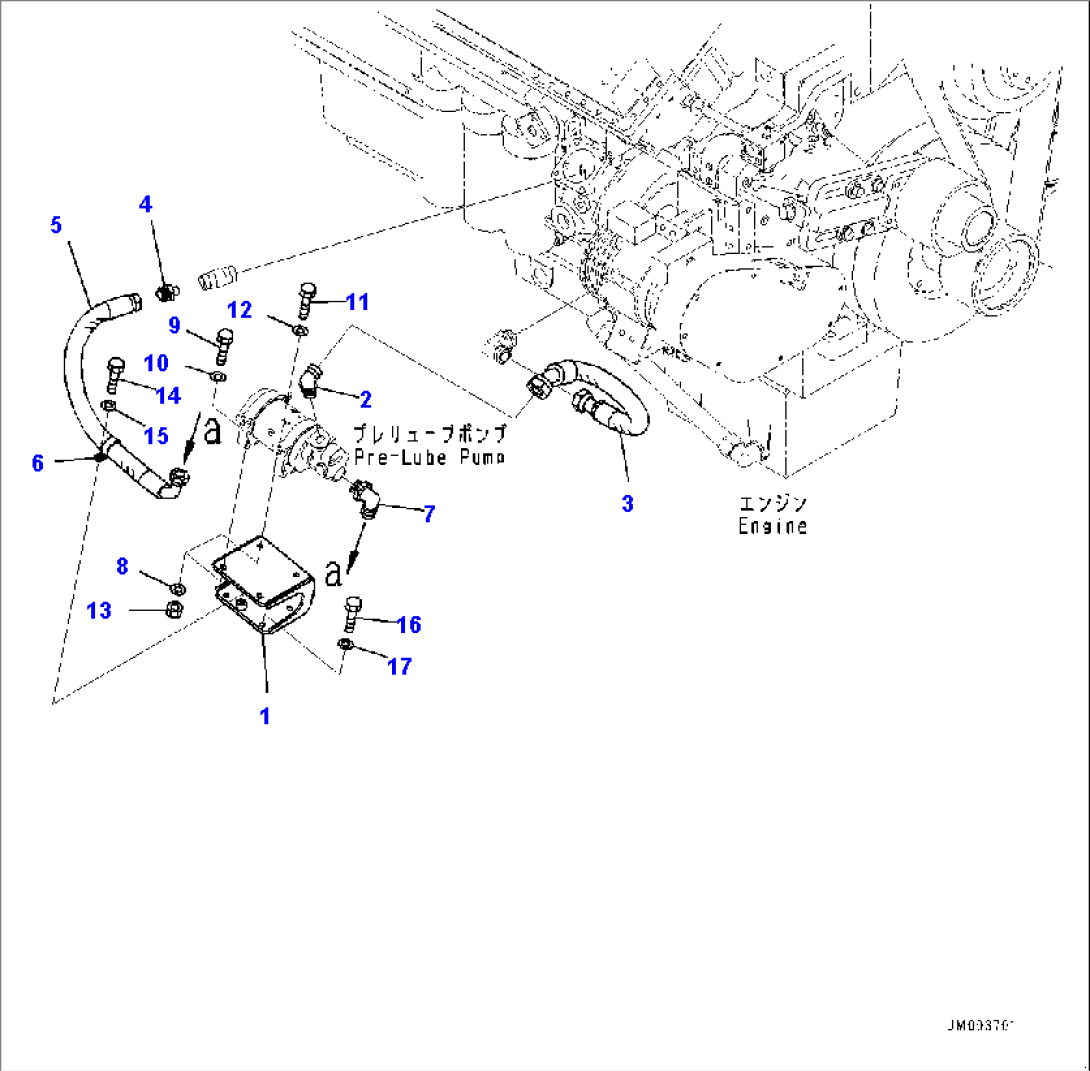 Engine Related Parts, Pre-lubricating Pump Related Parts (#80138-)