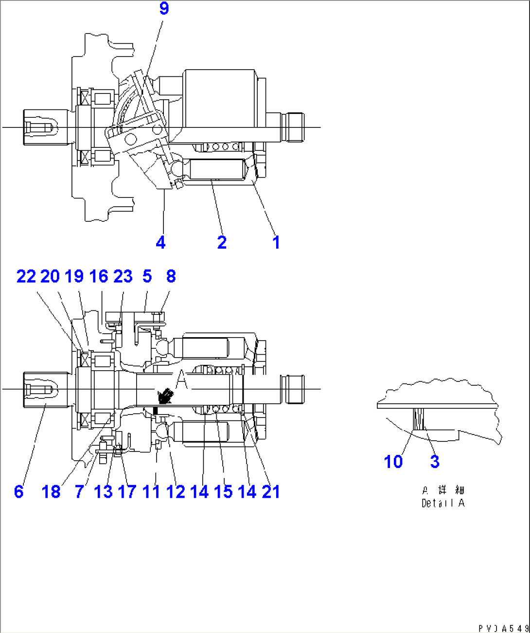 MAIN PUMP (7/16)(#1801-)