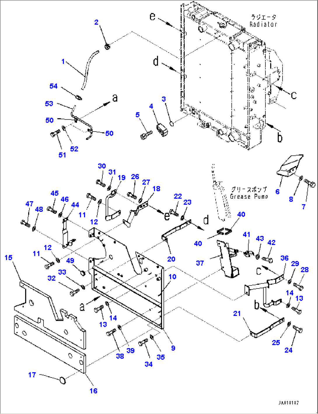 Radiator, Baffle (#80001-)