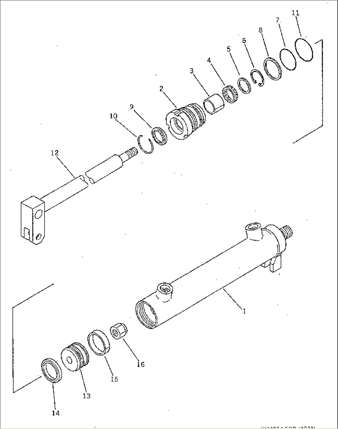 LOCK CYLINDER (FOR MULTI CUPLER)