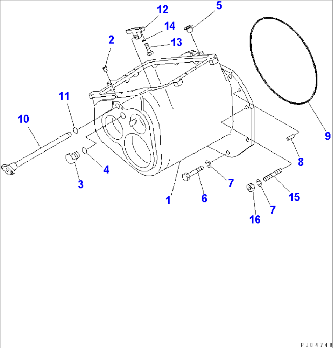 TRANSMISSION (CASE) (1/7)
