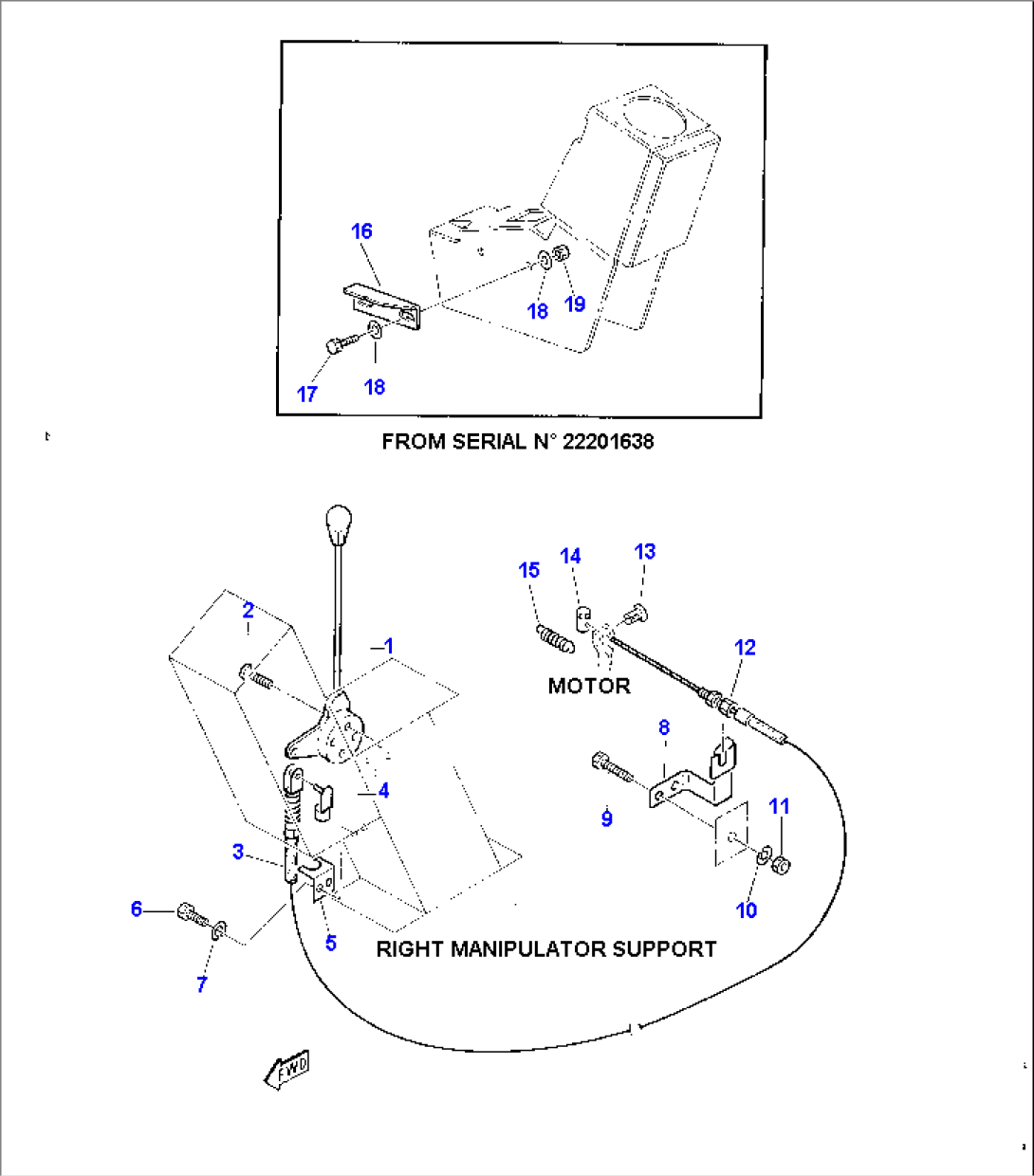 FUEL CONTROL LEVER