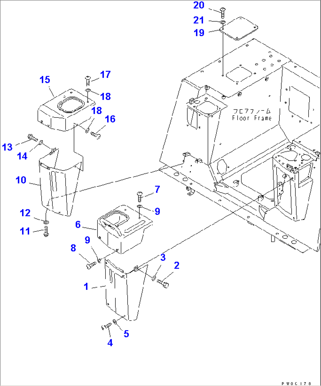 FLOOR FRAME (COVER)