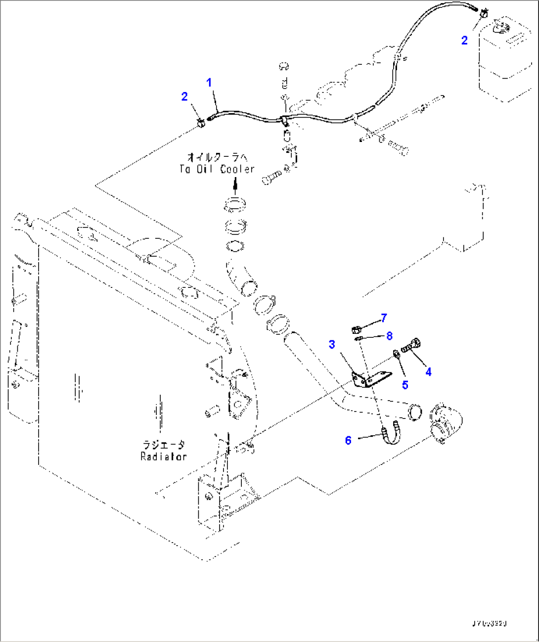 Cooling System, Coolant Piping (#2906-)