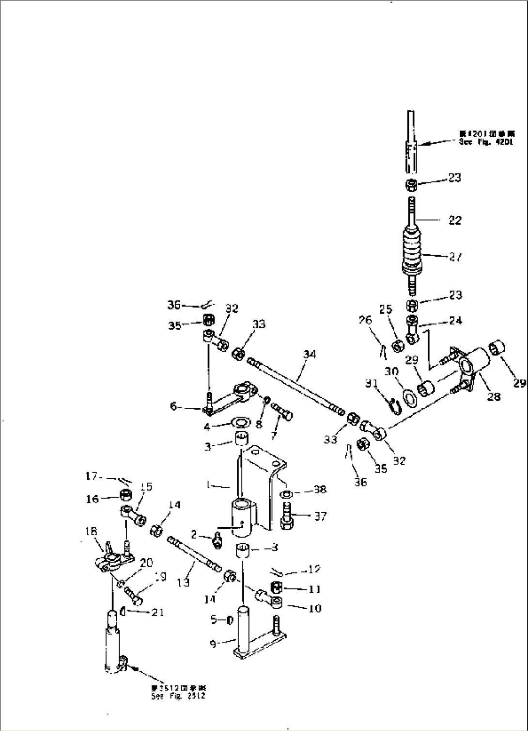 TRANSMISSION CONTROL LINKAGE (1/3)