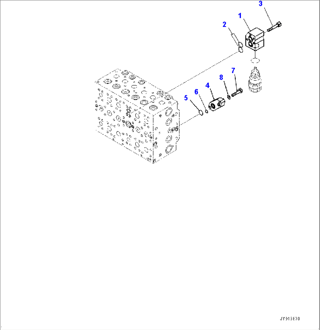 Control Valve, Inner Parts (6/22) (#80001-)