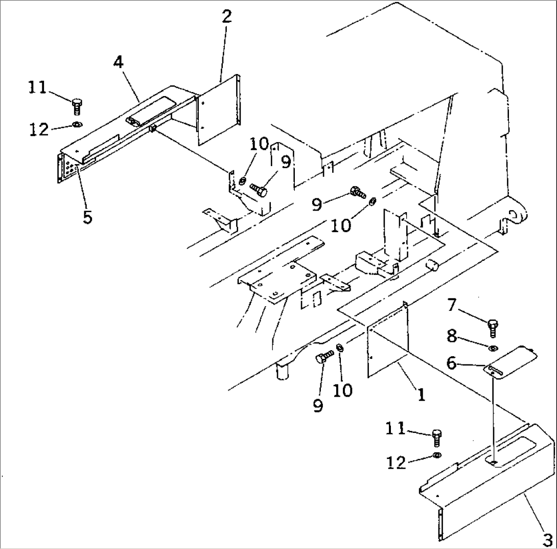 BATTERY COVER (WITH AIR CONDITIONER)