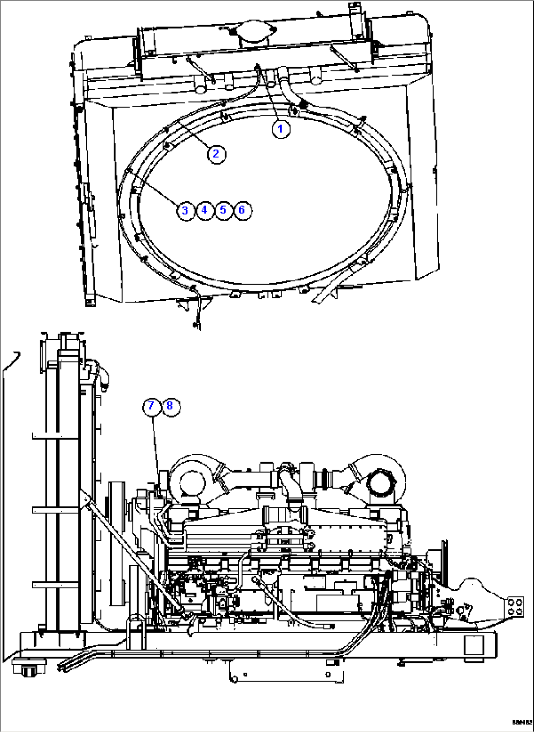 ENGINE WIRING - COOLING SYSTEM