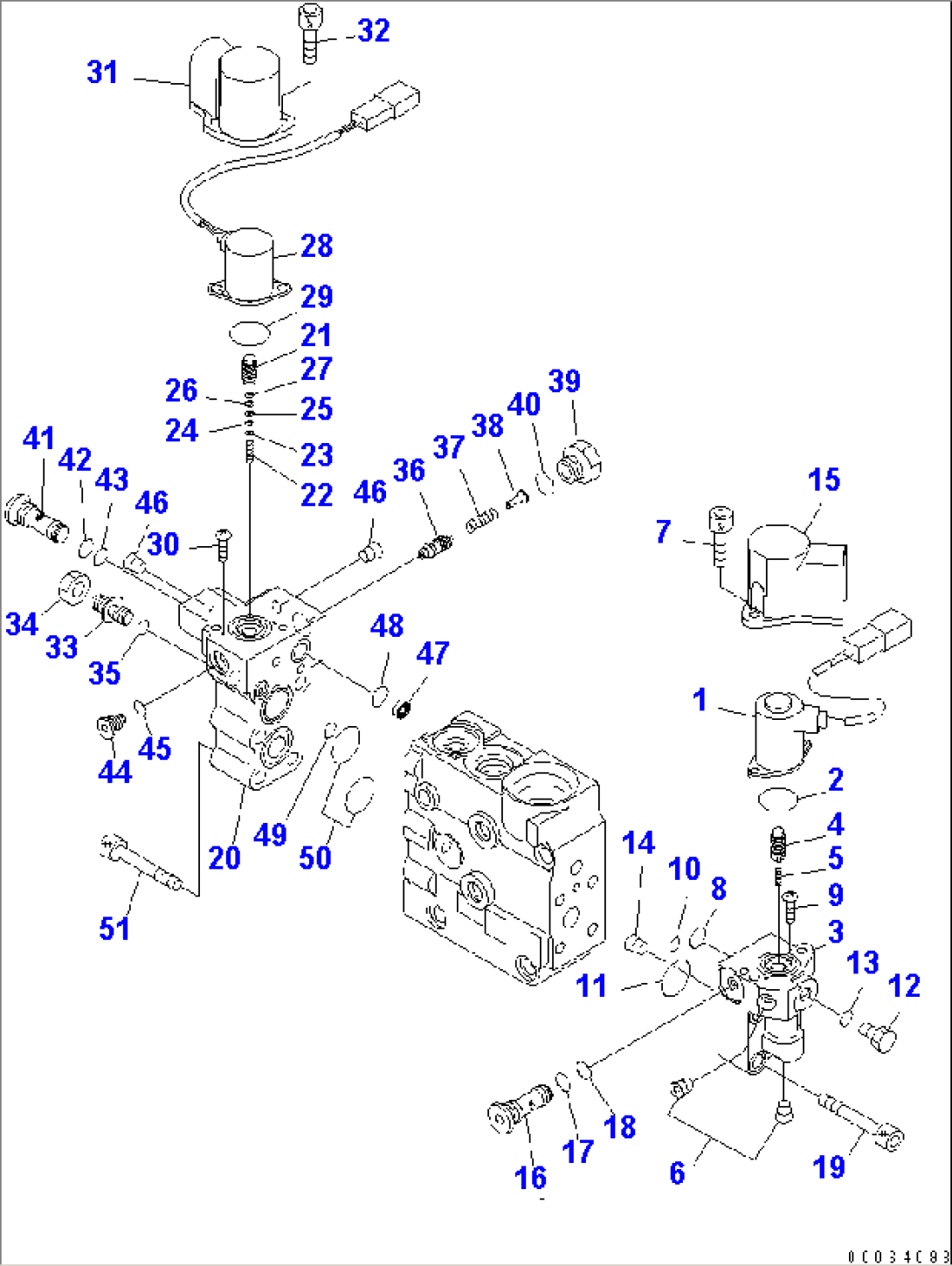 FAN MOTOR (2/3)(#75001-)