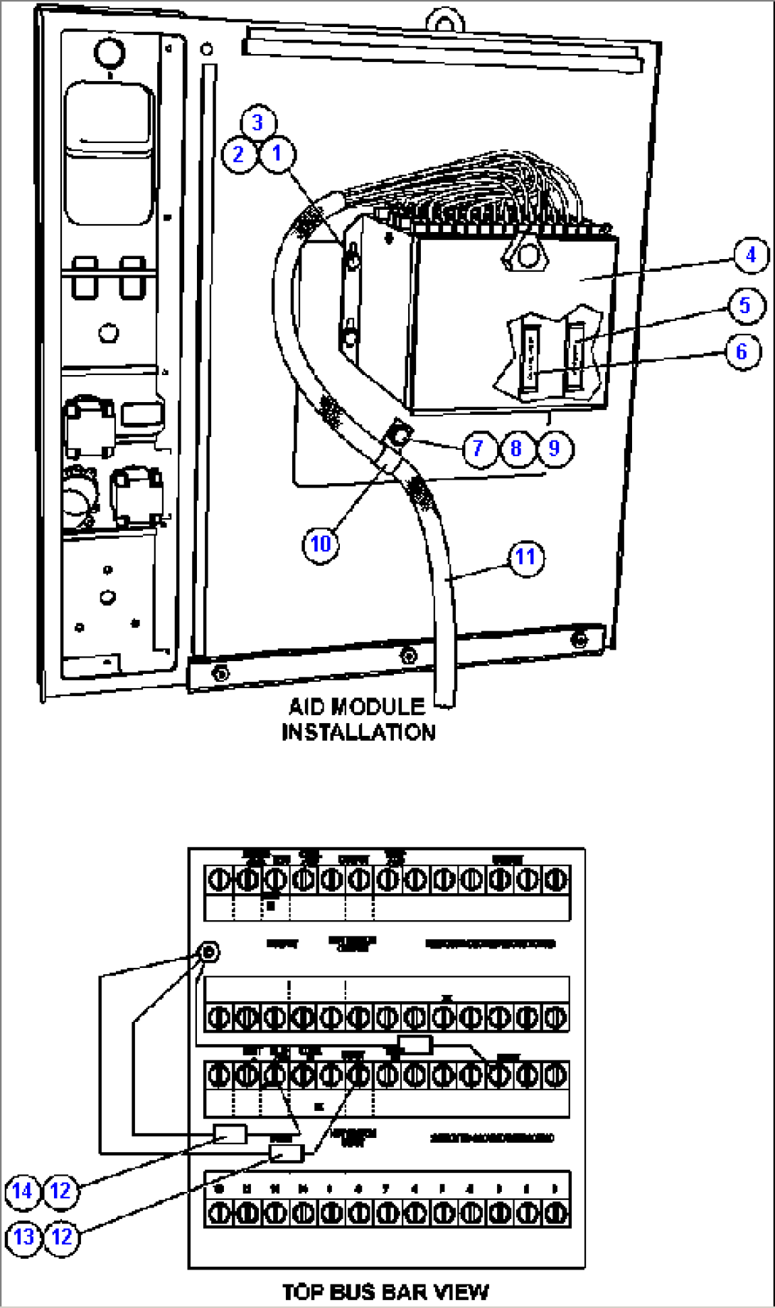 CAB INTERFACE COMPARTMENT ( 2/4)