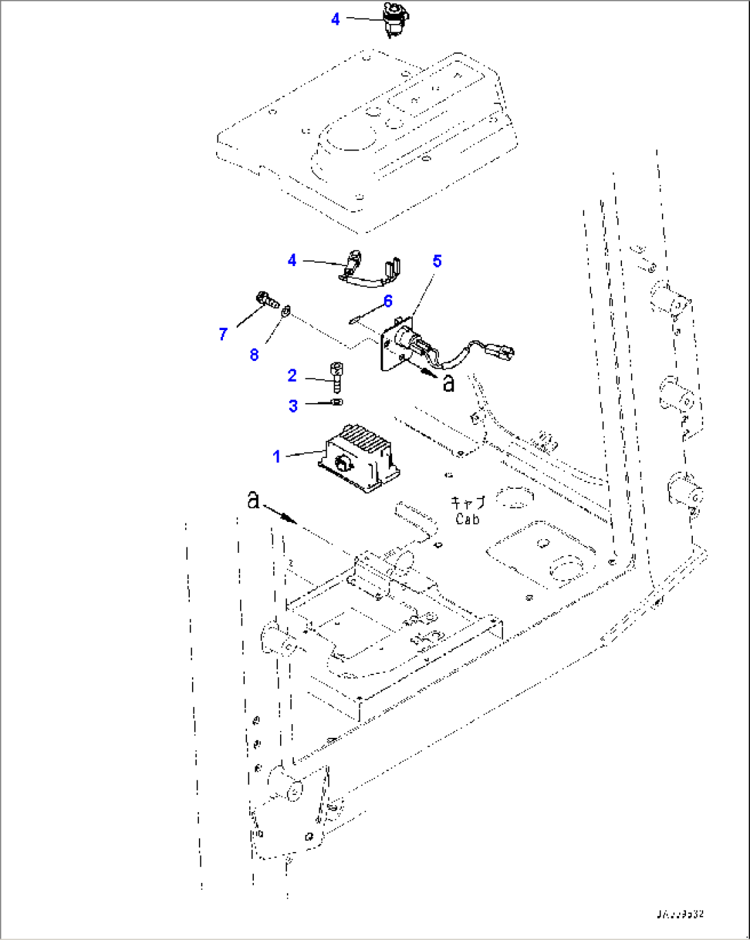 Cab, DC Converter (#30001-)