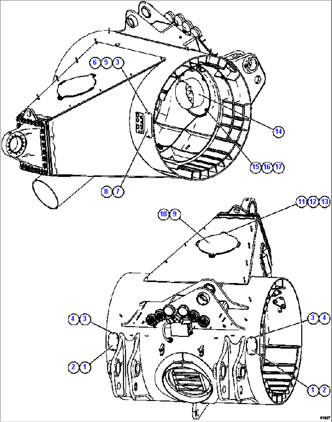 AXLE HOUSING ACCESS COVERS