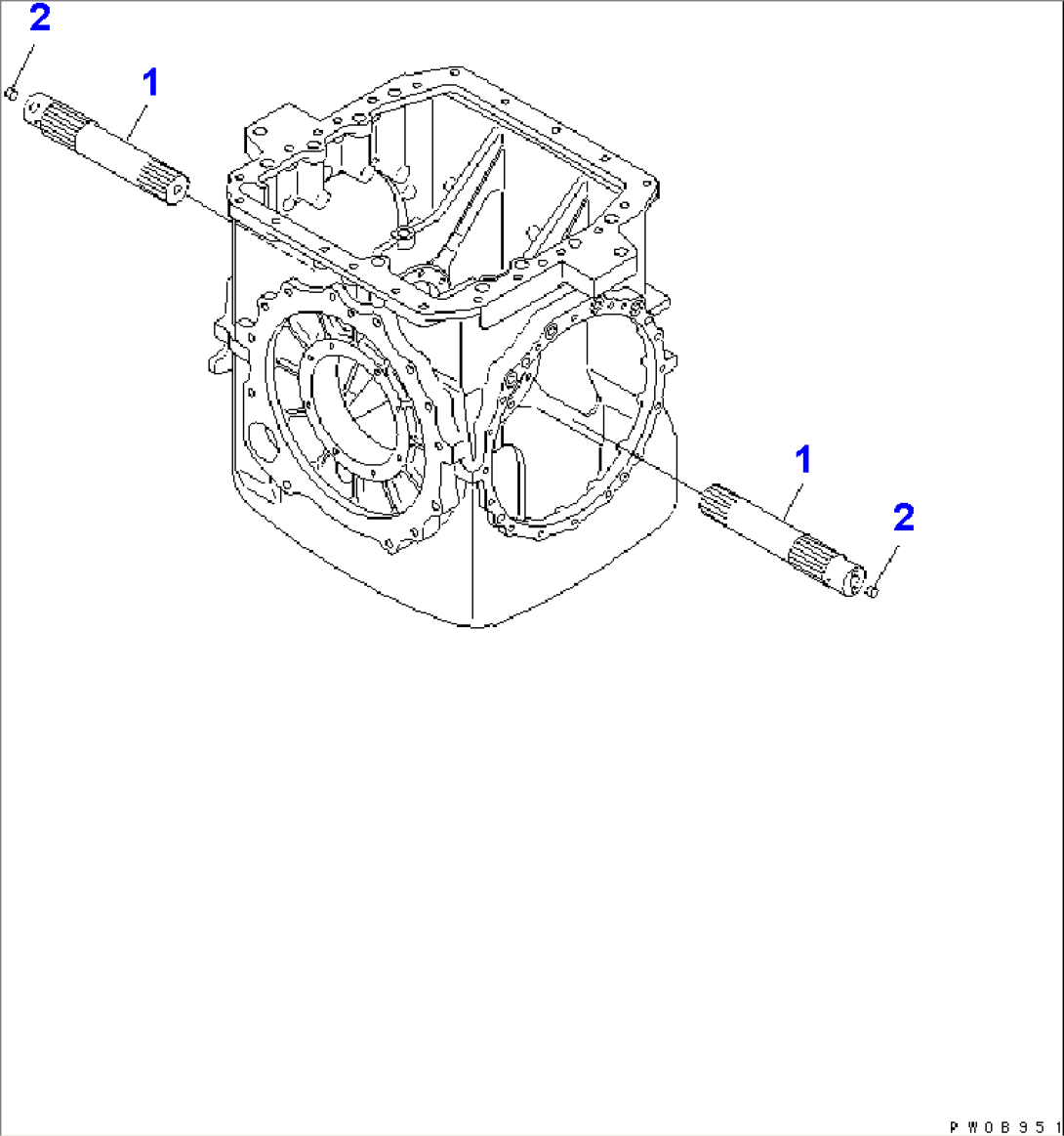 H.S.S (TORQUE SHAFT)(#65001-)