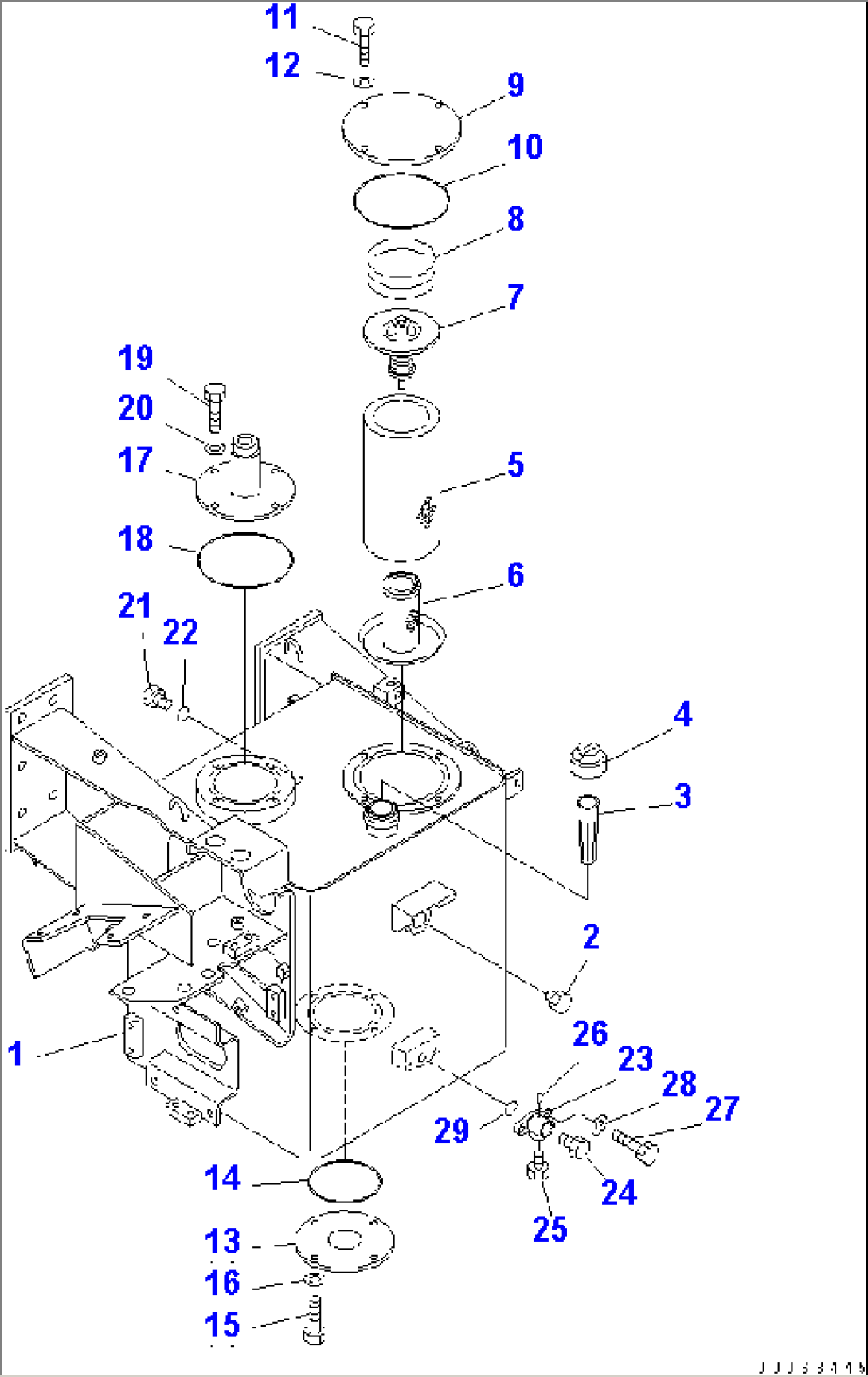HYDRAULIC TANK ASS