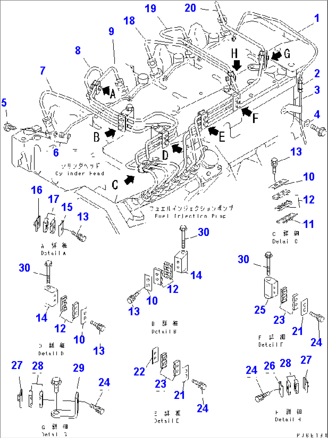 INJECTION PIPING(#26277165-)