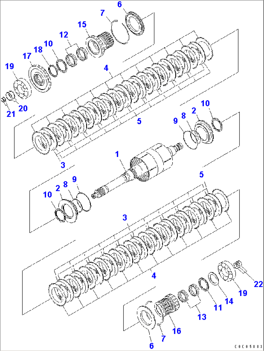 TRANSMISSION (FOWARD LOW AND REVERSE)