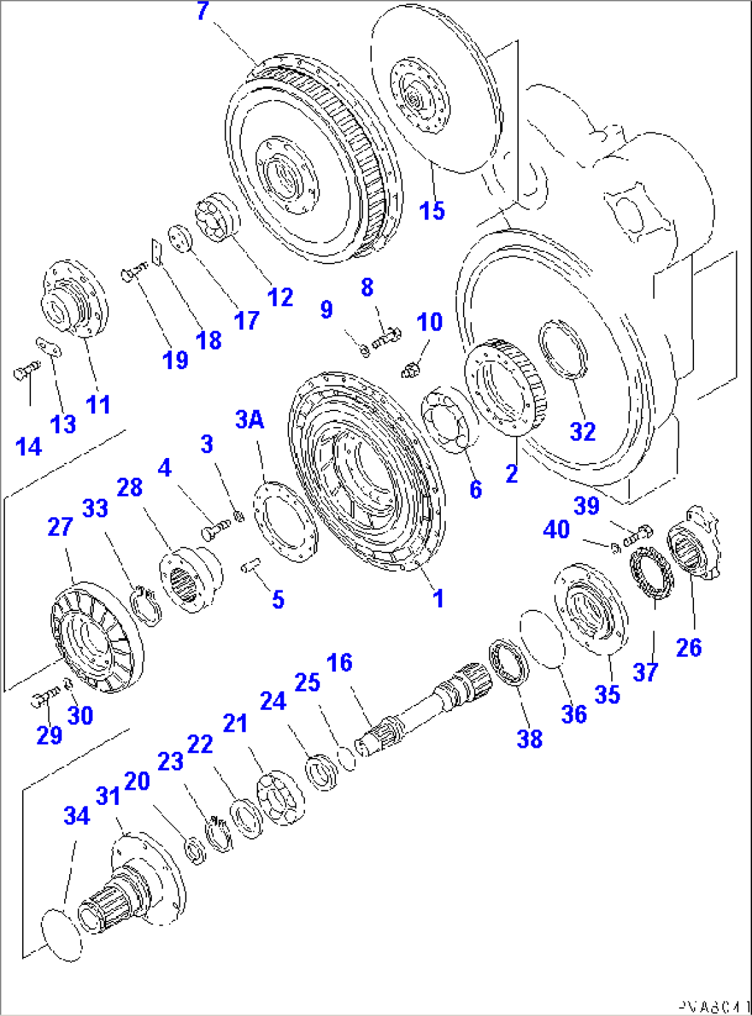 TURBIN AND STATOR(#15001-16448)