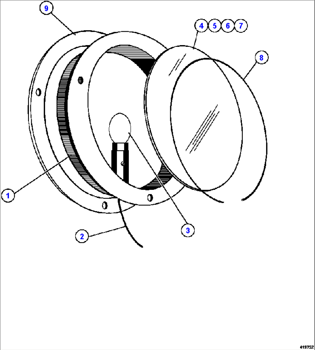 LIGHT ASSEMBLY (WEIGHING SYSTEM)