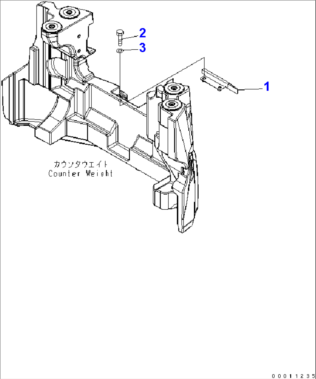 COUNTER WEIGHT COVER