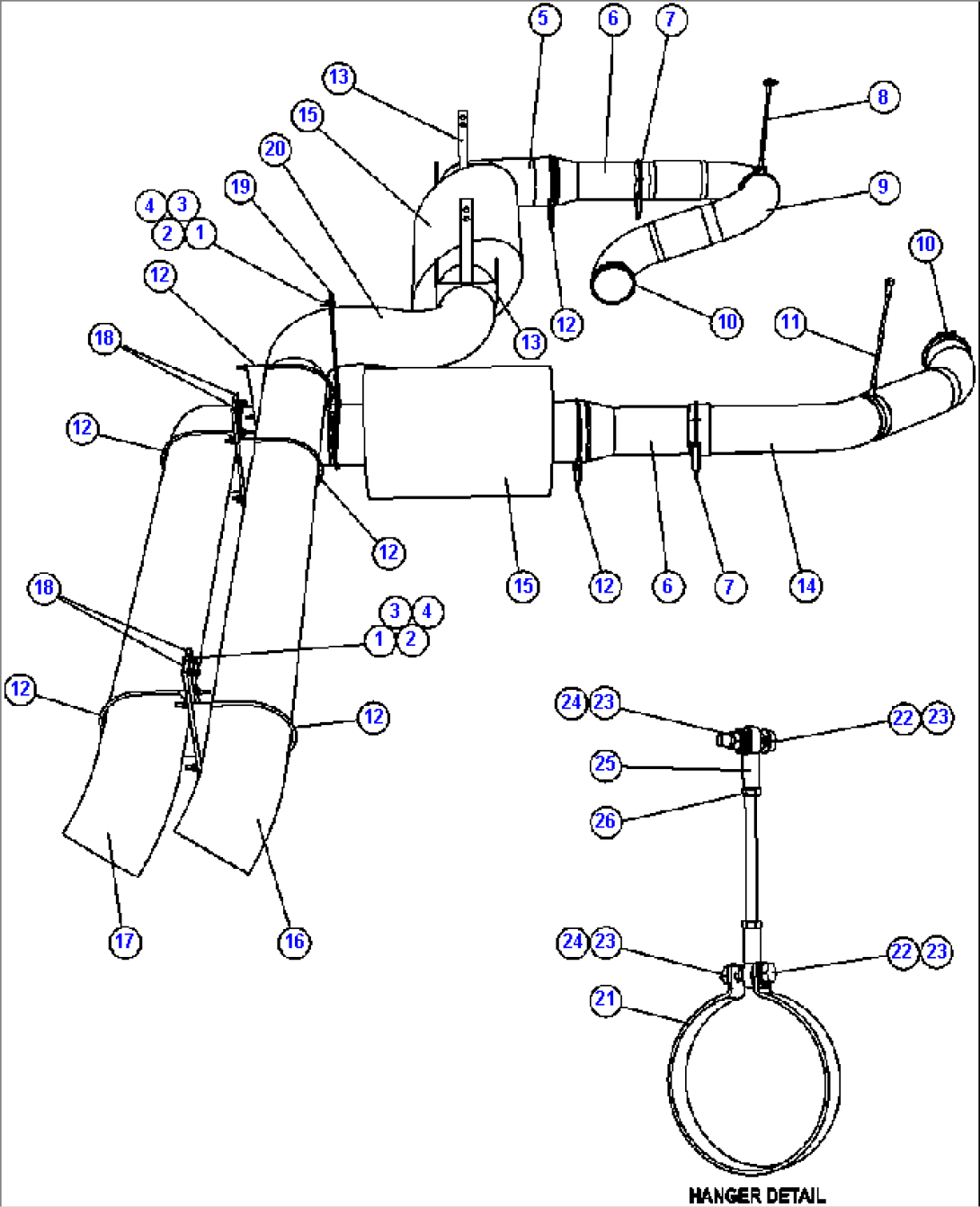 EXHAUST PIPING