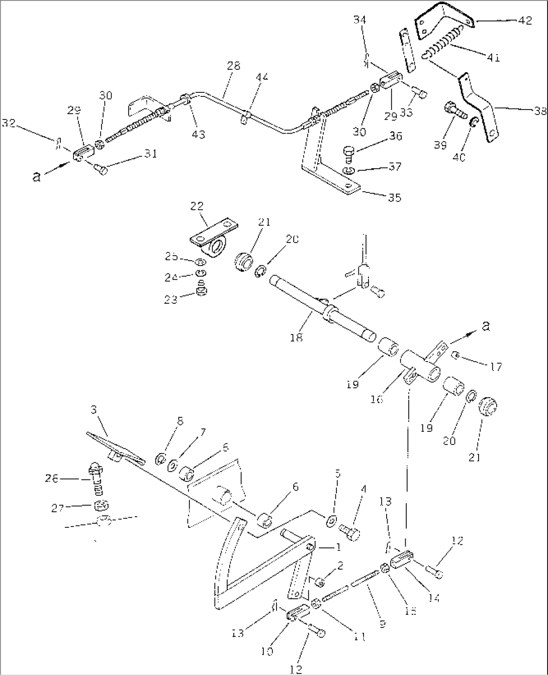 ACCELERATOR PEDAL(#10001-10028)