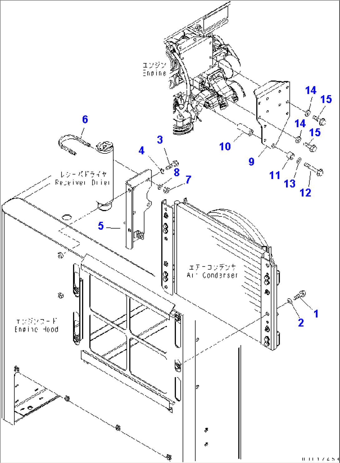 AIR CONDITIONER (CONDENSER MOUNTING) (FOR EXCEPT JAPAN)