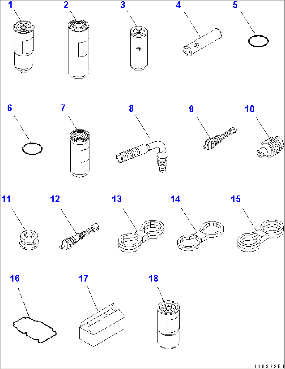 SPARE PARTS (POOR FUEL)(#1122-)