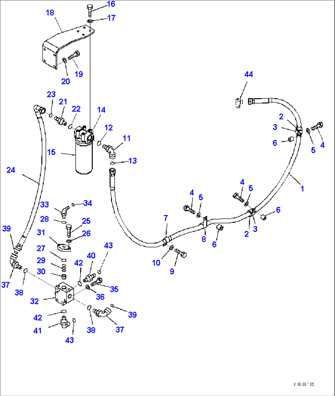 Delivery Piping, PPC Piping (#70001-)
