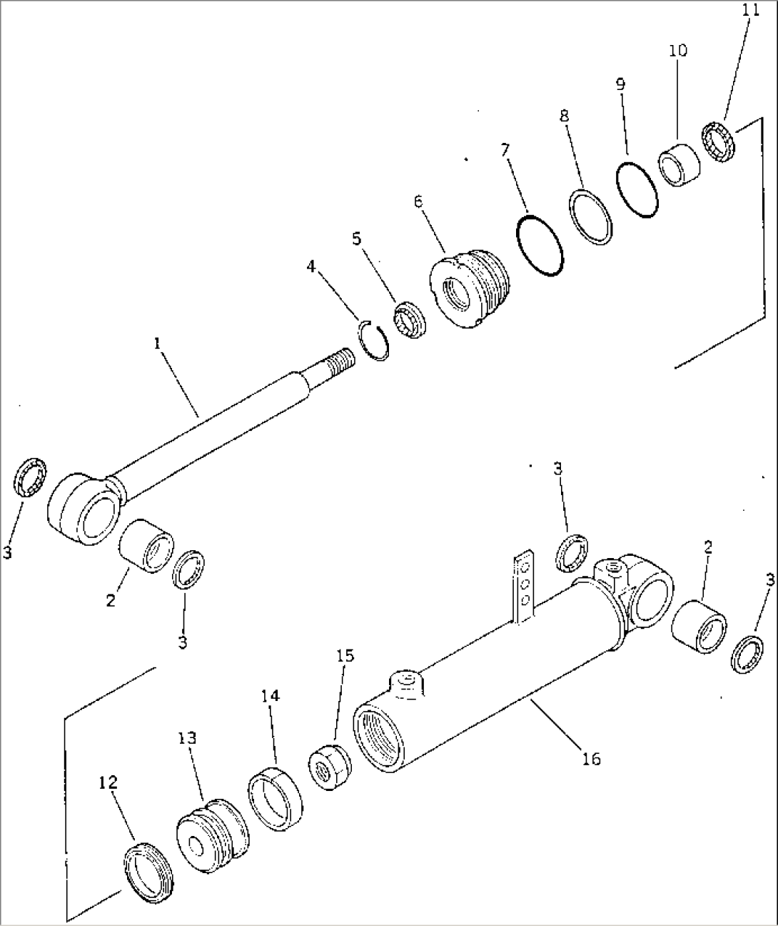 LEANING CYLINDER(#50611-)