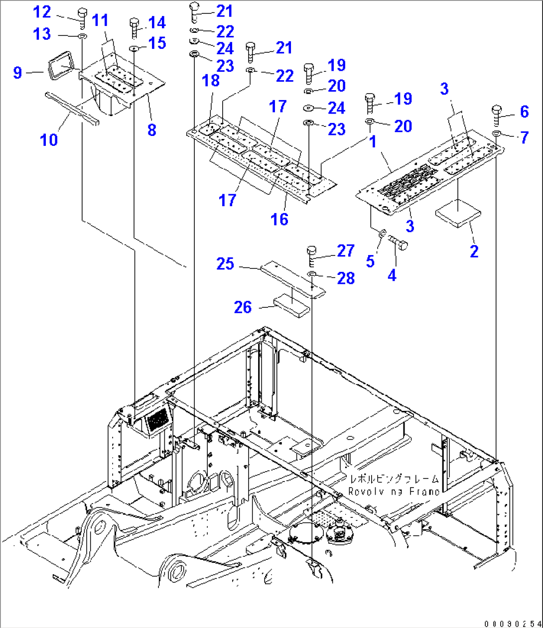 COVER (MACHINE CAB)(#65365-)