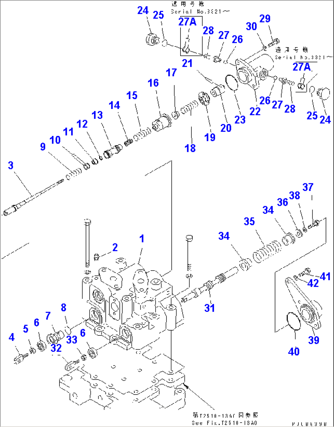 TOWING WINCH (VALVE¤ INCHING AND CLUTCH SPOOL)(#3149-)