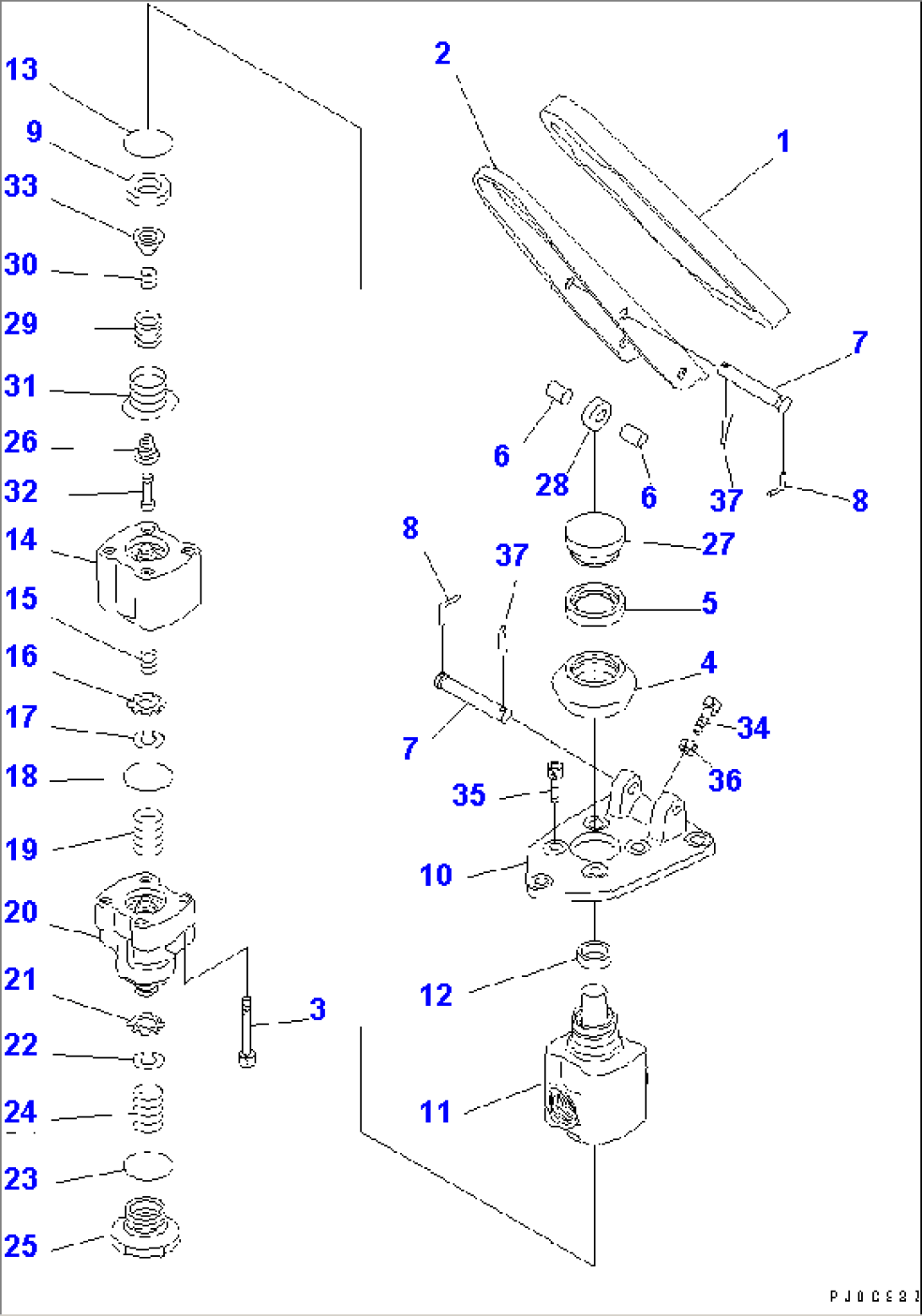 TANDEM VALVE (INNER PARTS)