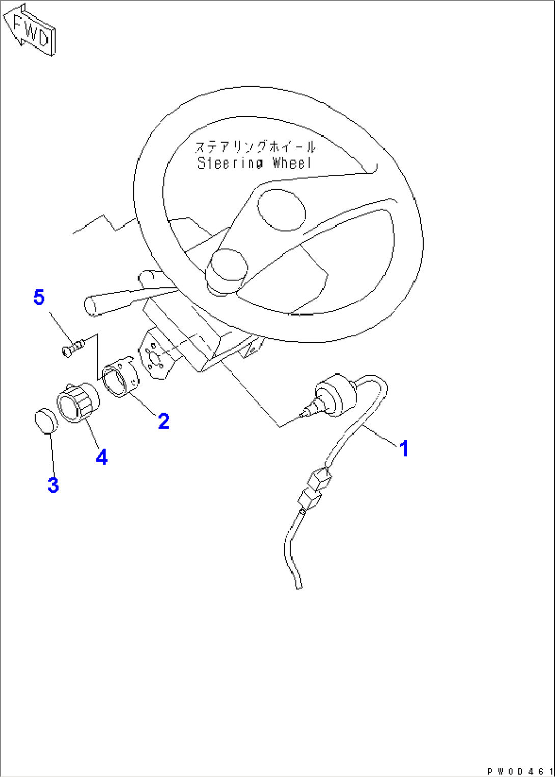 FLOOR FRAME (WIPER SWITCH)