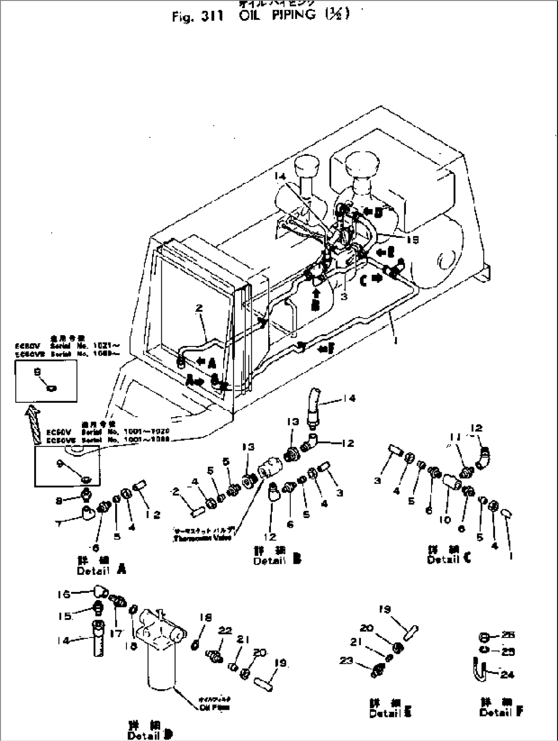 OIL PIPING (1/2)