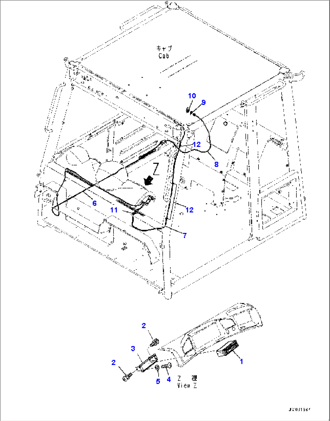 Cab, Radio (#5129-)