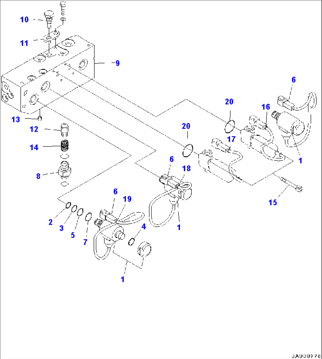 PPC Piping, Solenoid Valve (1/2) (#3001-)