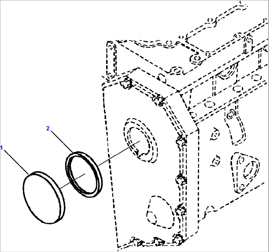 FIG. A5030-01A0 MECHANICAL TACHOMETER DRIVE