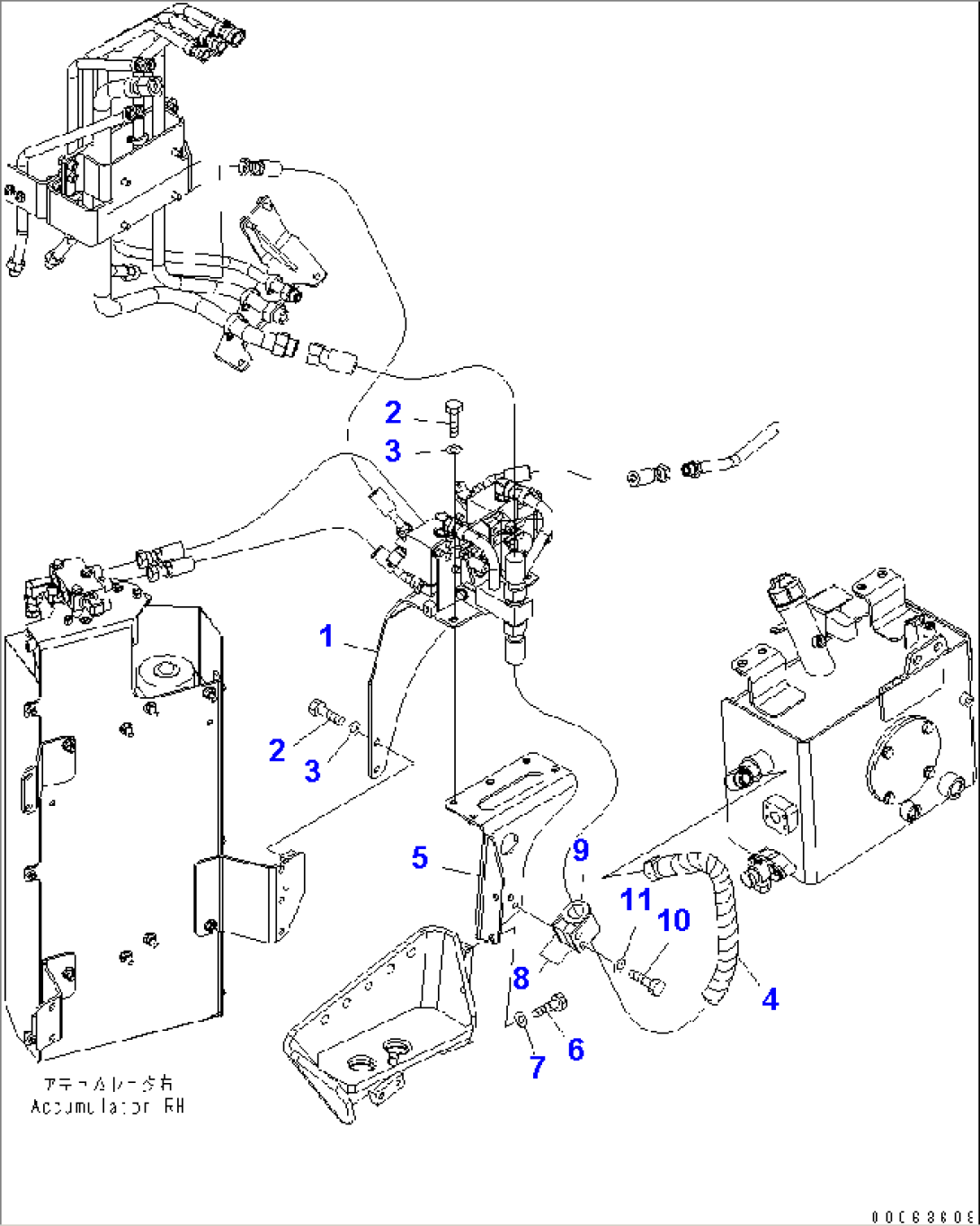 BRAKE PIPING (PROPORTIONAL VALVE LINE)